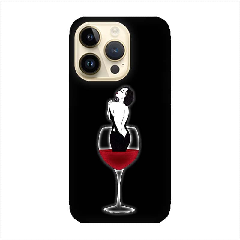 Кейс за iPhone 436 жена в чаша