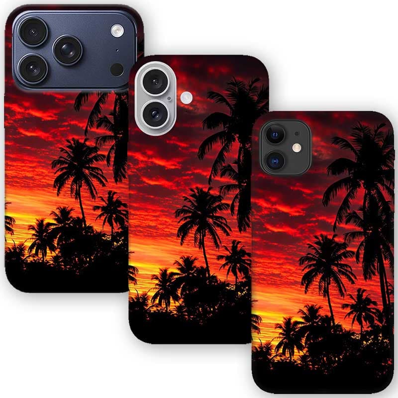 Калъф за iPhone - Tropical Sunset