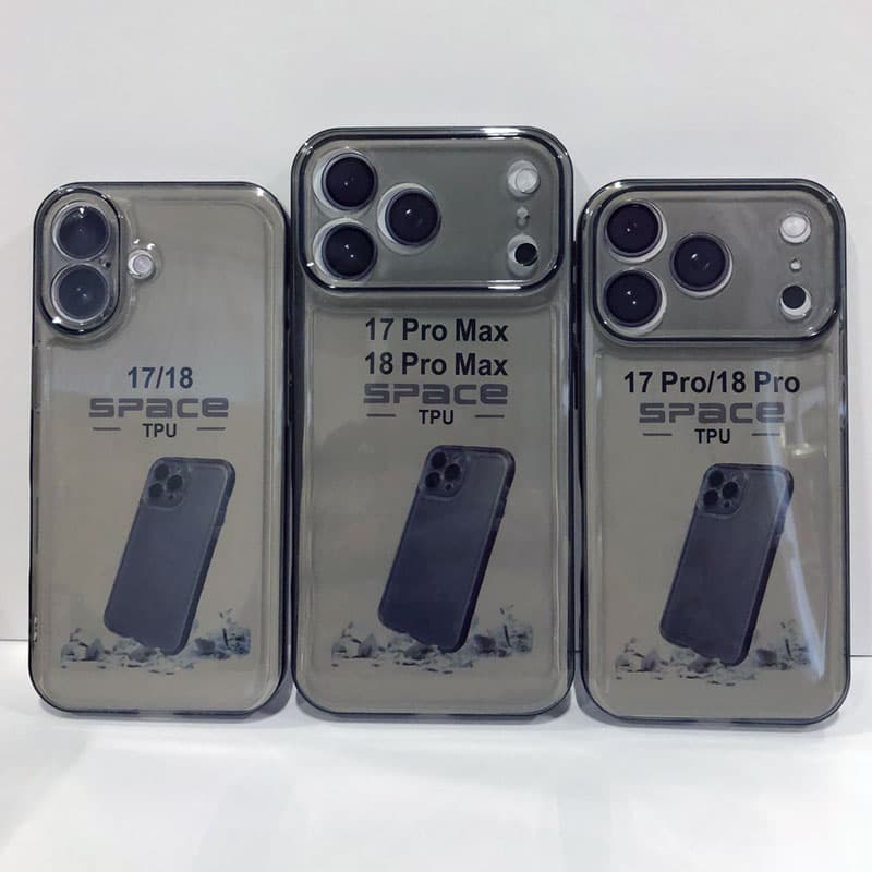 Полупрозрачен кейс Space TPU за iPhone