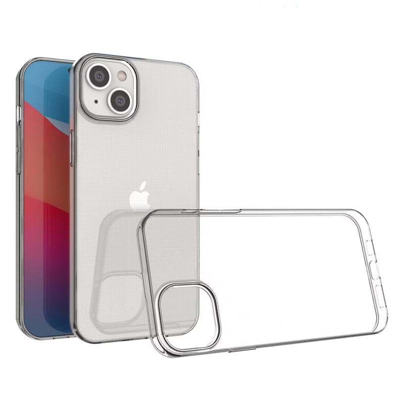 Прозрачен силиконов кейс за iPhone