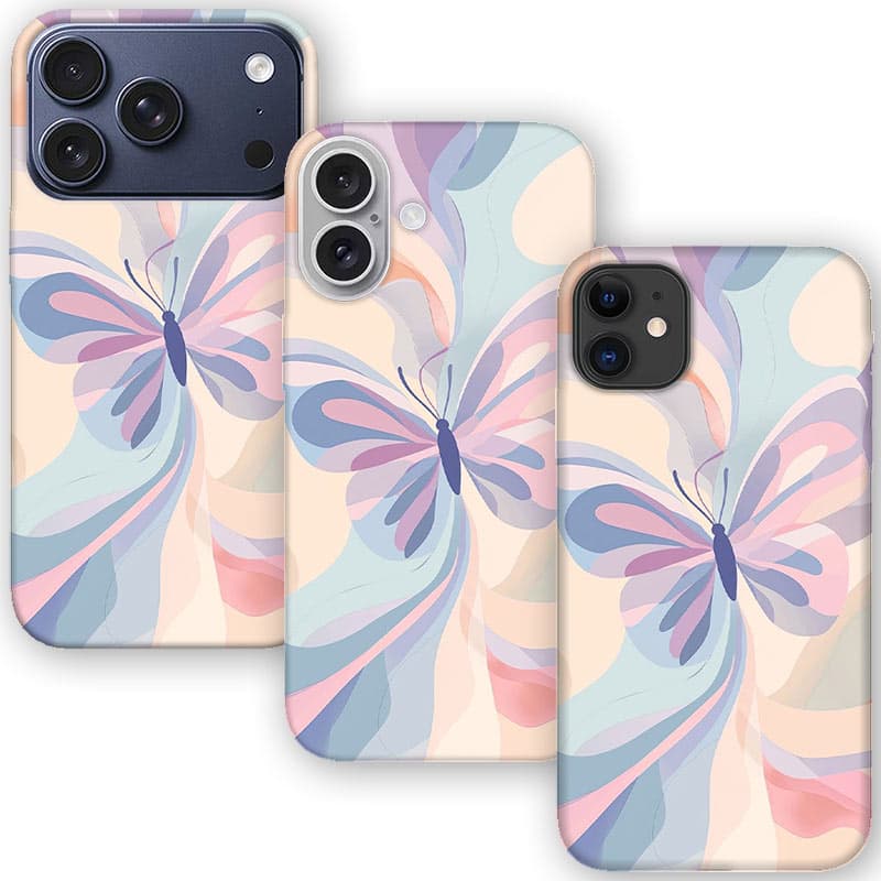Калъф за iPhone 659 Пеперуда