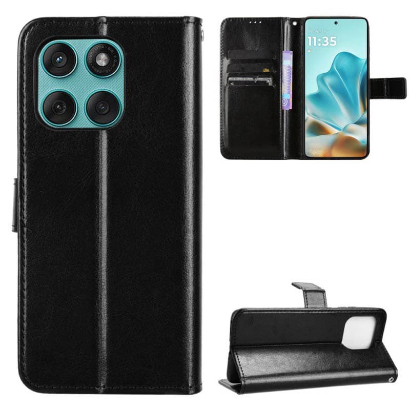 Кожен калъф за Motorola Moto Edge 60 Fusion