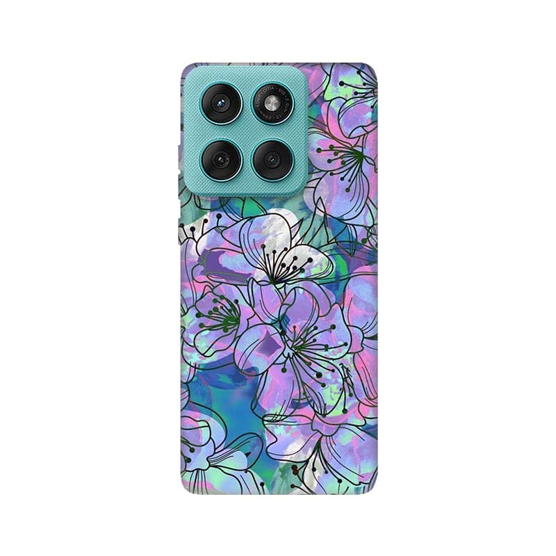 Moto Edge 60 Fusion кейс цветя
