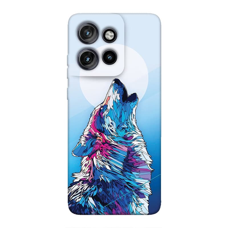 Moto Edge 60 Neo кейс - Вълк
