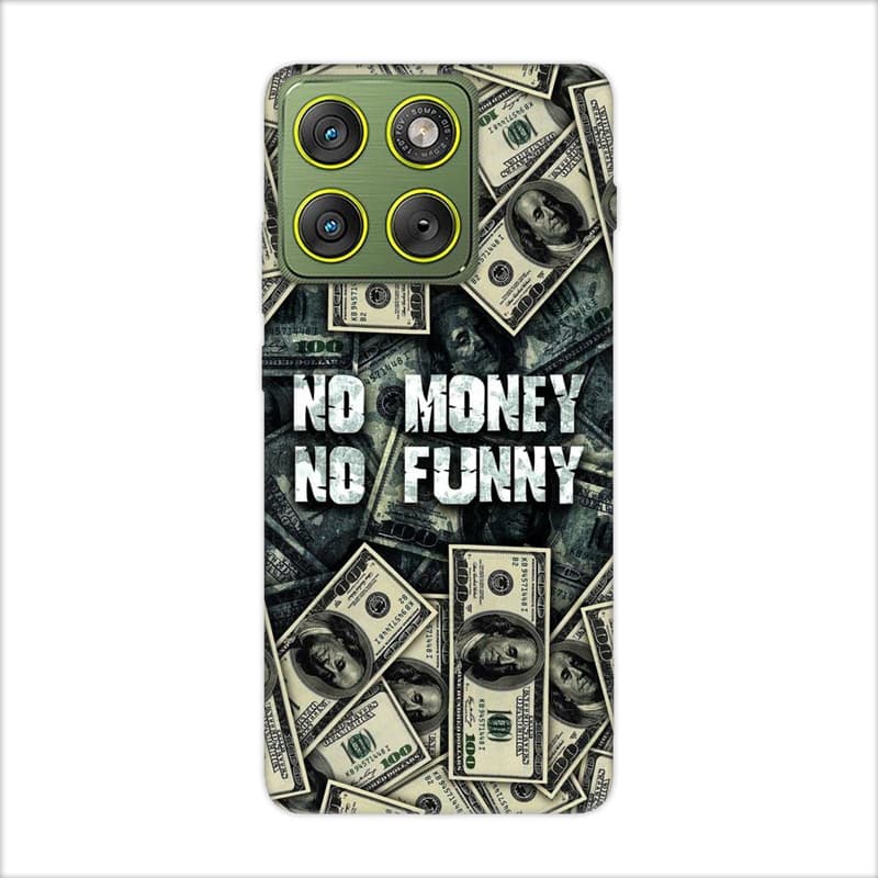 Moto Edge 70 калъф - No Monney No Funny