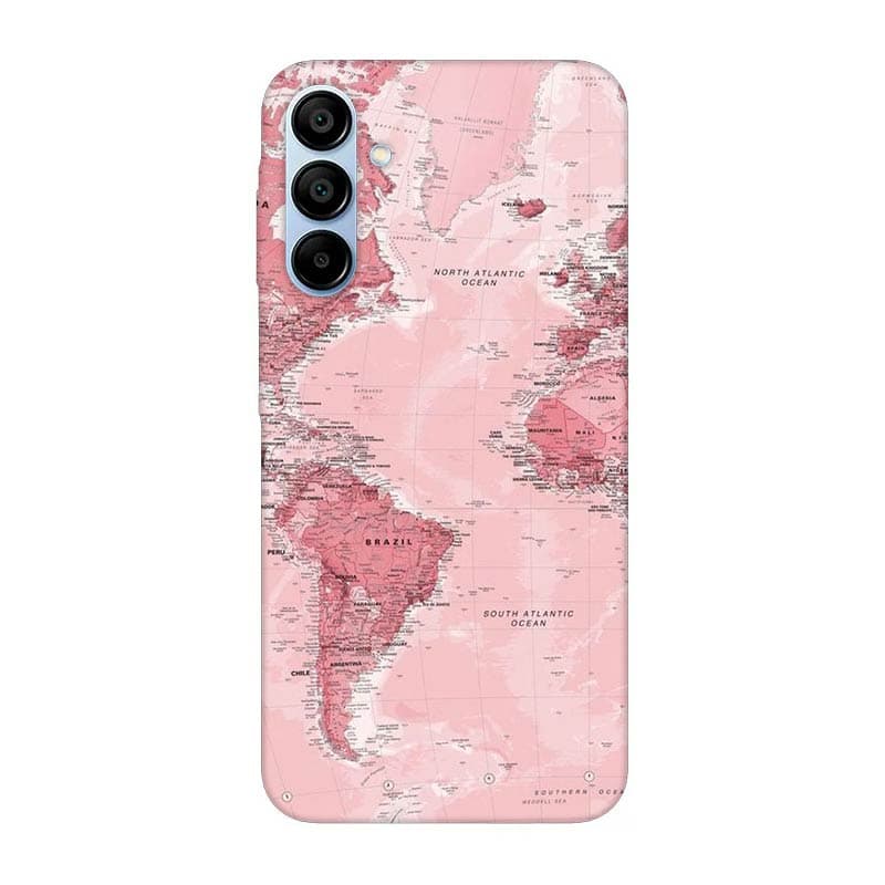 Samsung A16 кейс Розова карта