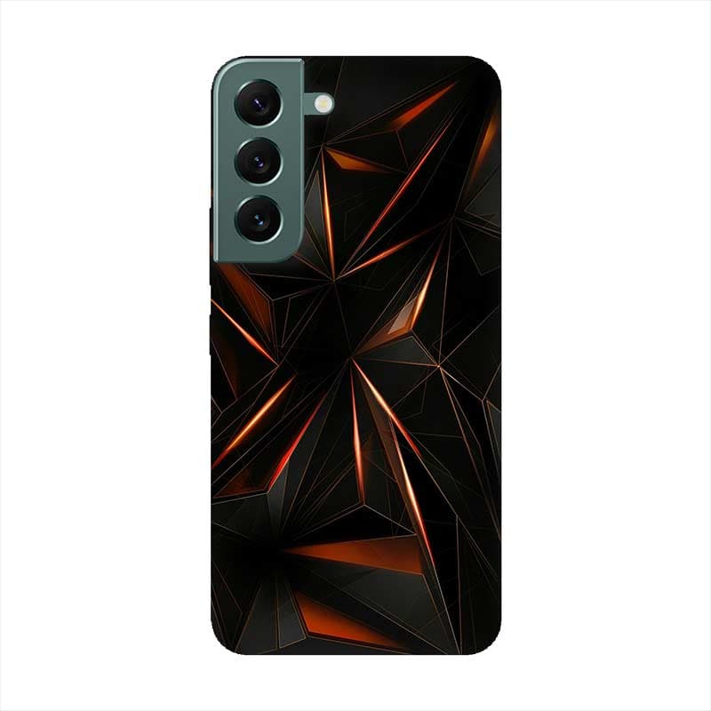 Калъфче за Samsung 101+61 оранжеви звезди
