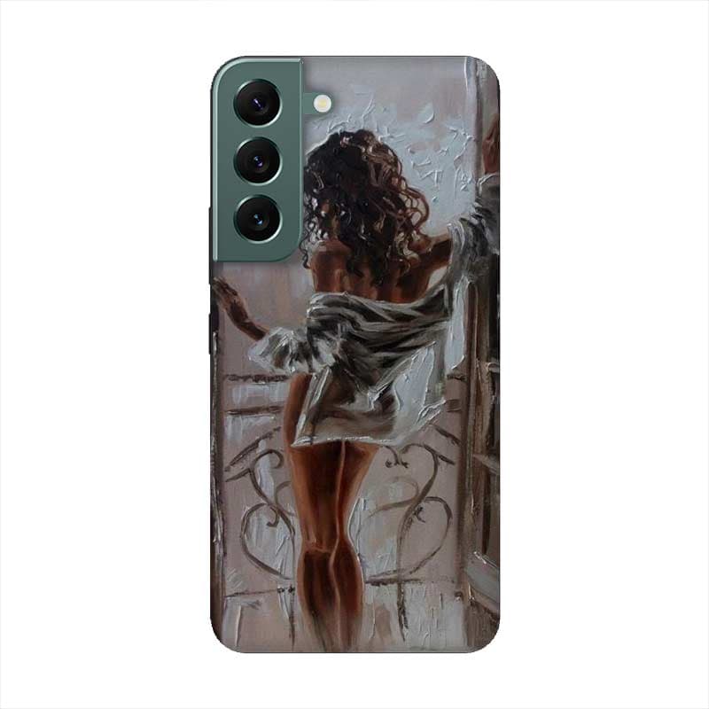 Калъфче за Samsung 55 жена с риза