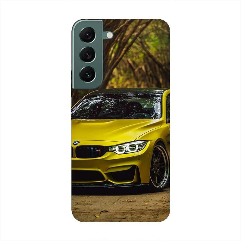 Кейс за Samsung 536 Жълто BMW