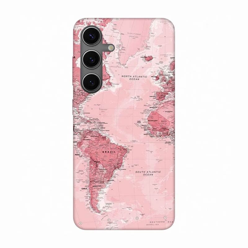 Samsung S25 кейс Розова карта