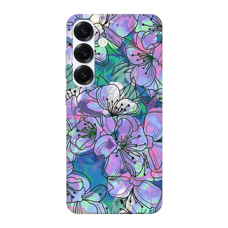 Samsung S25 калъф Цветя