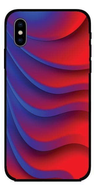Кейс за Motorola 316 червено сини ленти
