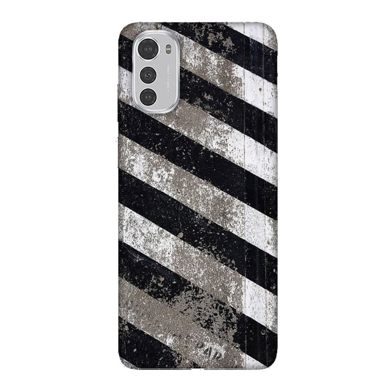Motorola Moto E32S кейс Черно и бяло