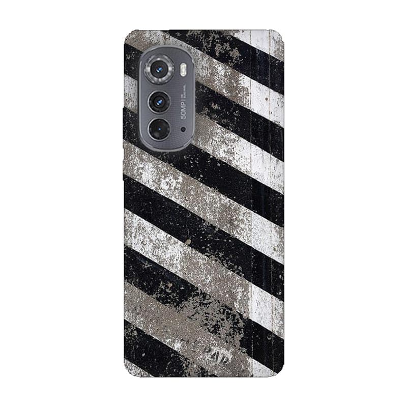 Motorola Moto Edge 2022 кейс Черно и бяло