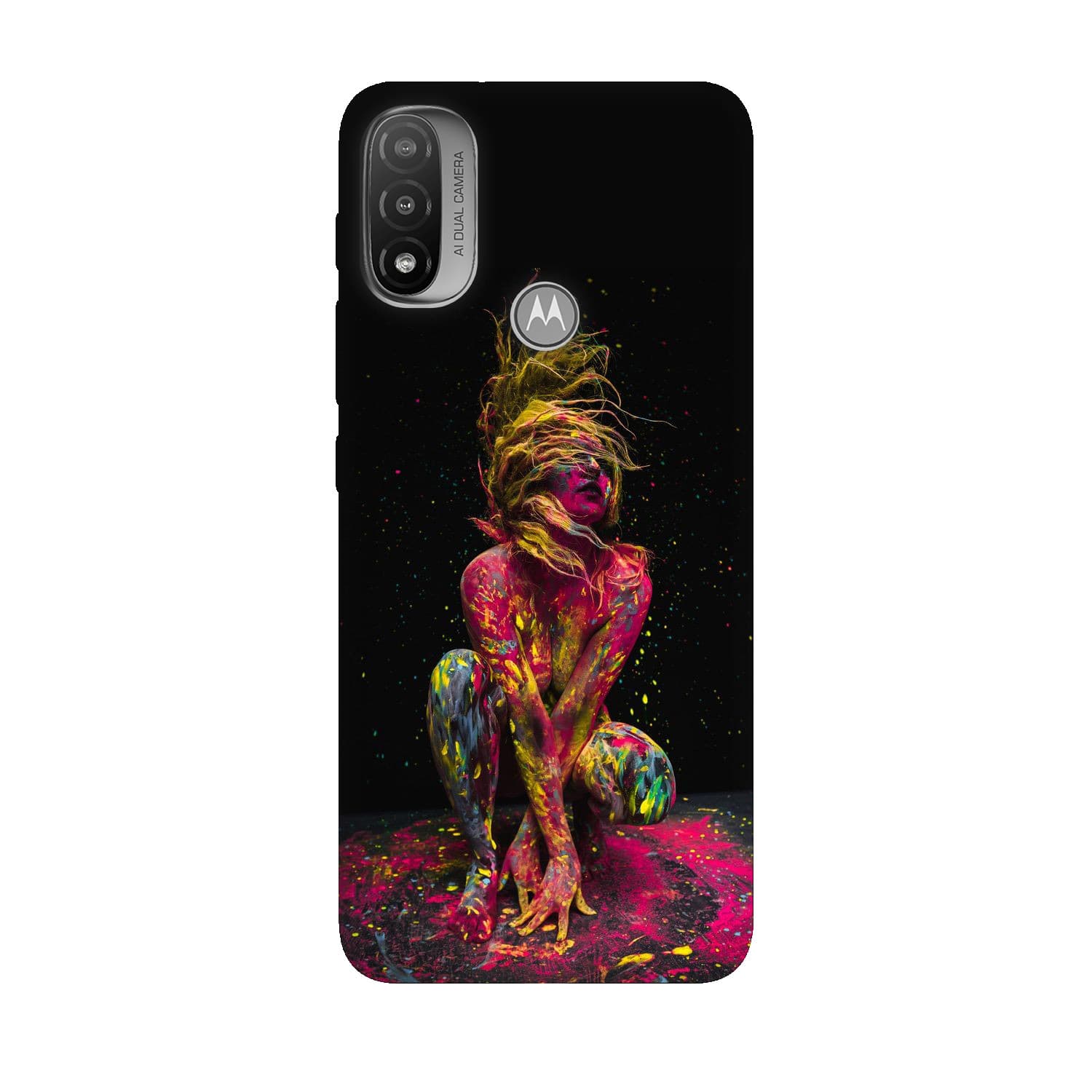 Motorola Moto E20 кейс Момиче
