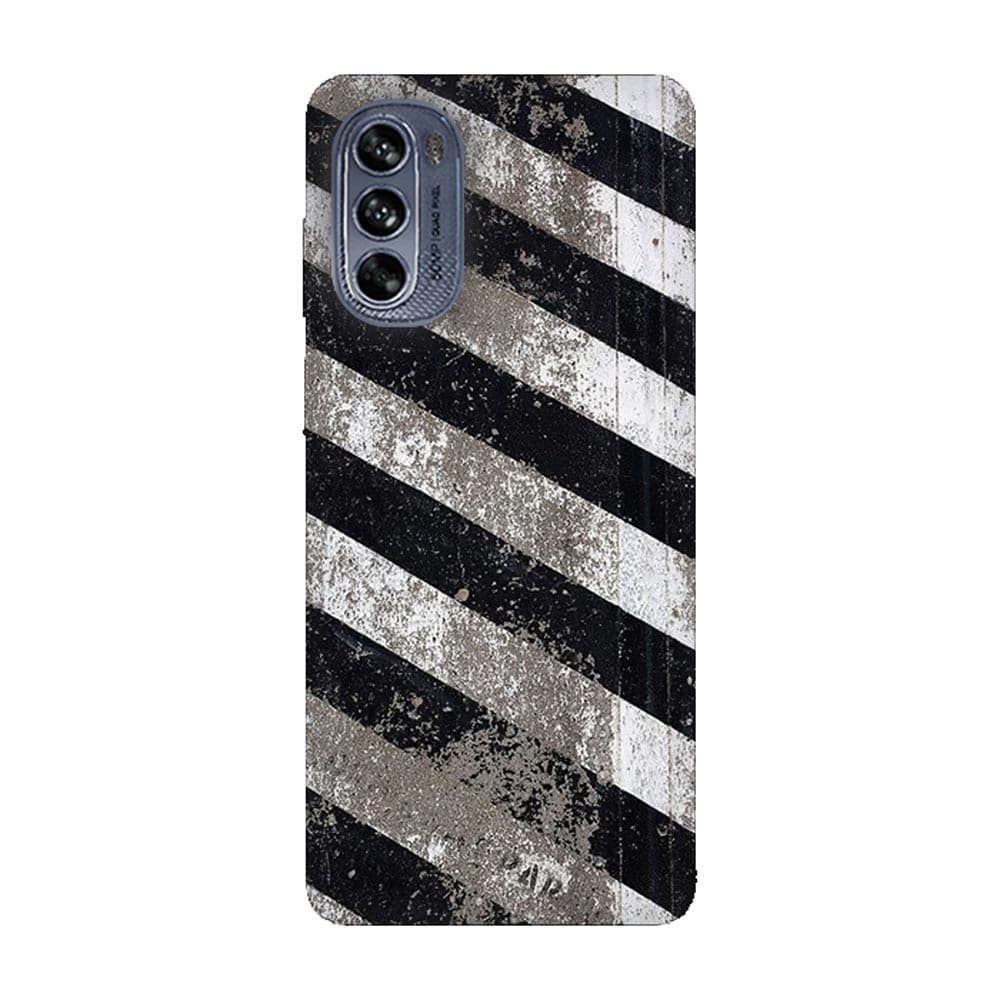Motorola Moto G62 кейс Черно и бяло