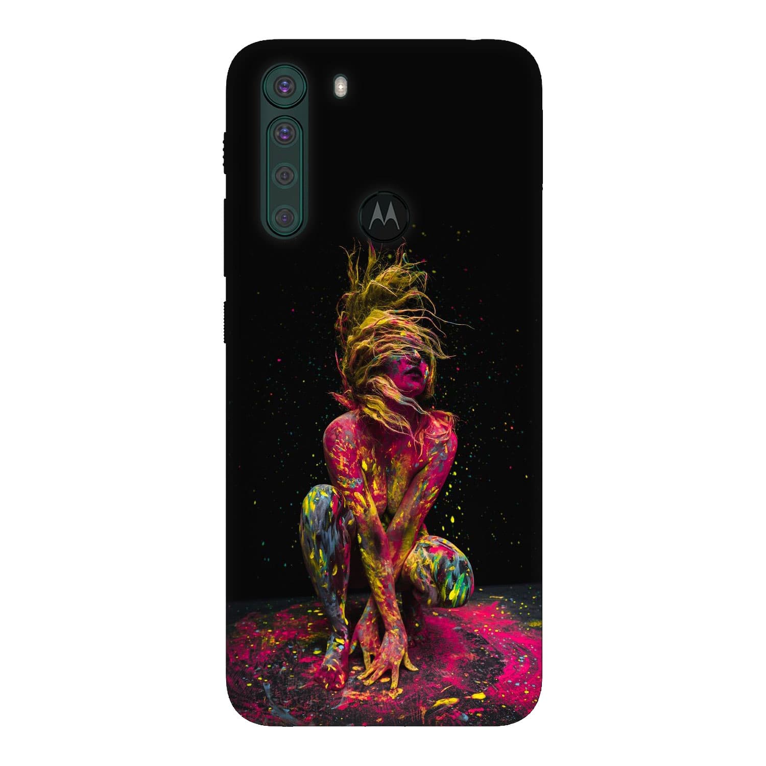 Motorola One Fusion кейс Момиче