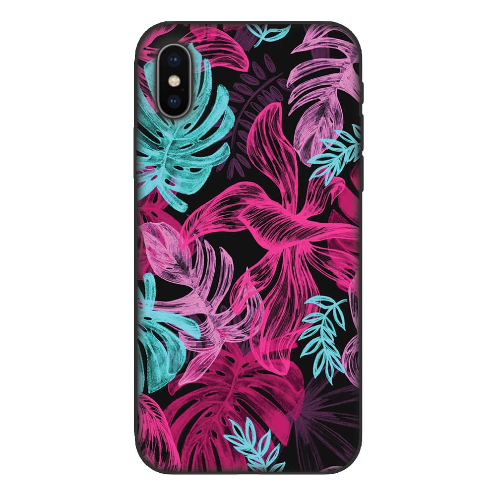 Кейс за Nokia 522 Neon Flowers
