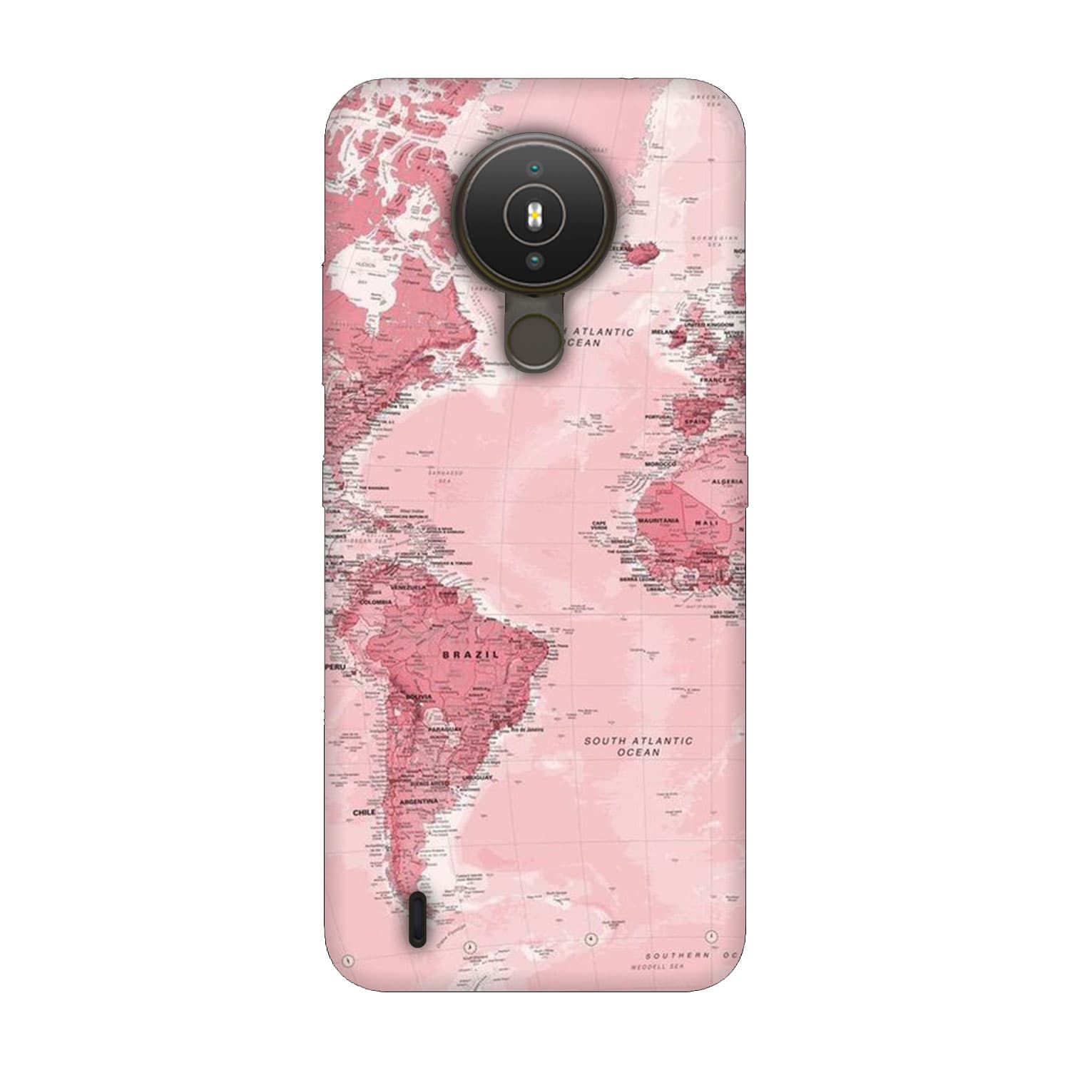 Nokia 1.4 кейс Розова карта