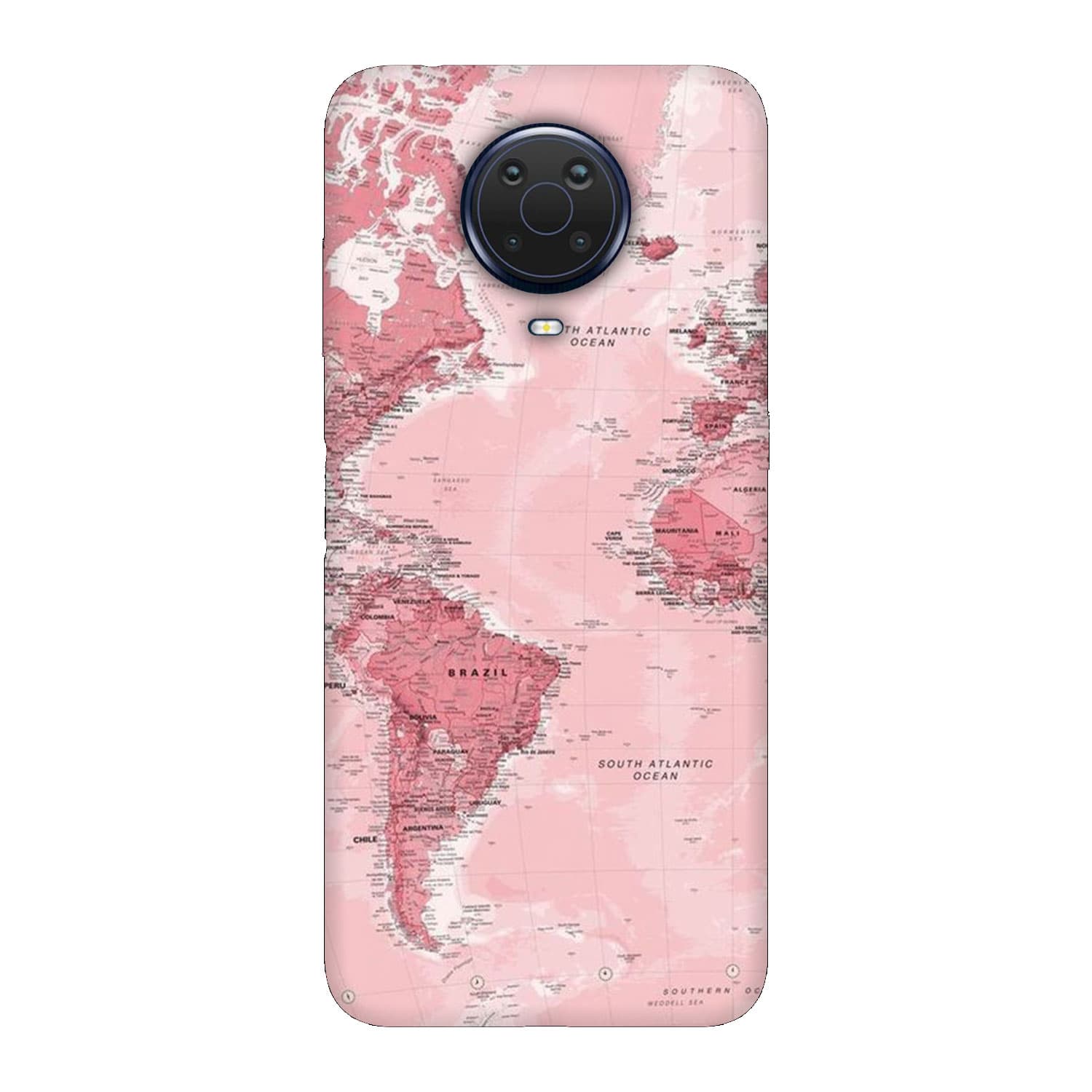 Nokia G20 кейс Розова карта