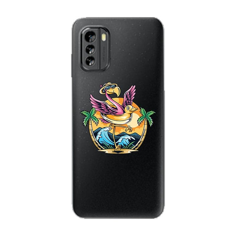 Nokia G60 5G кейс Фламинго