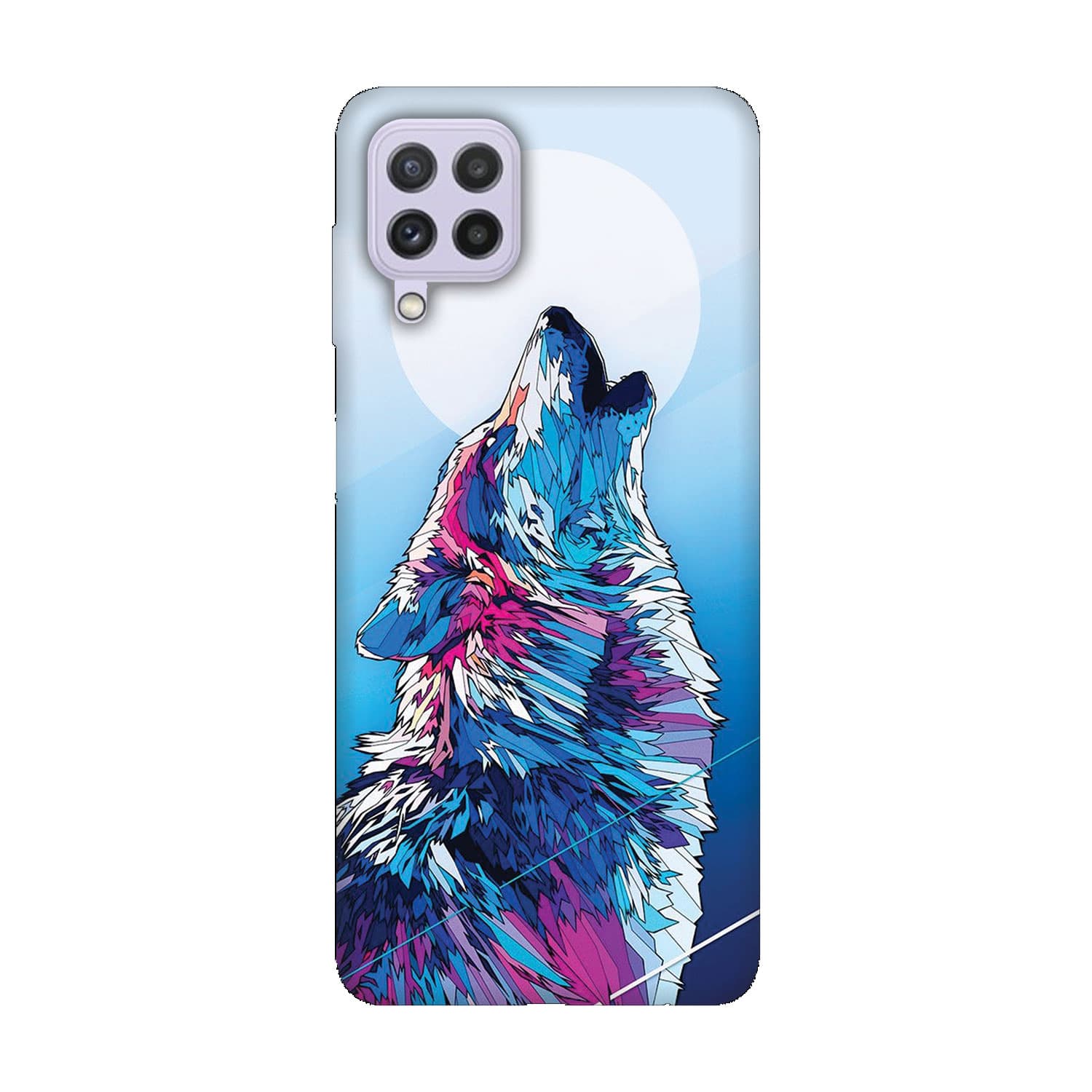 Samsung А22 4G кейс Вълк