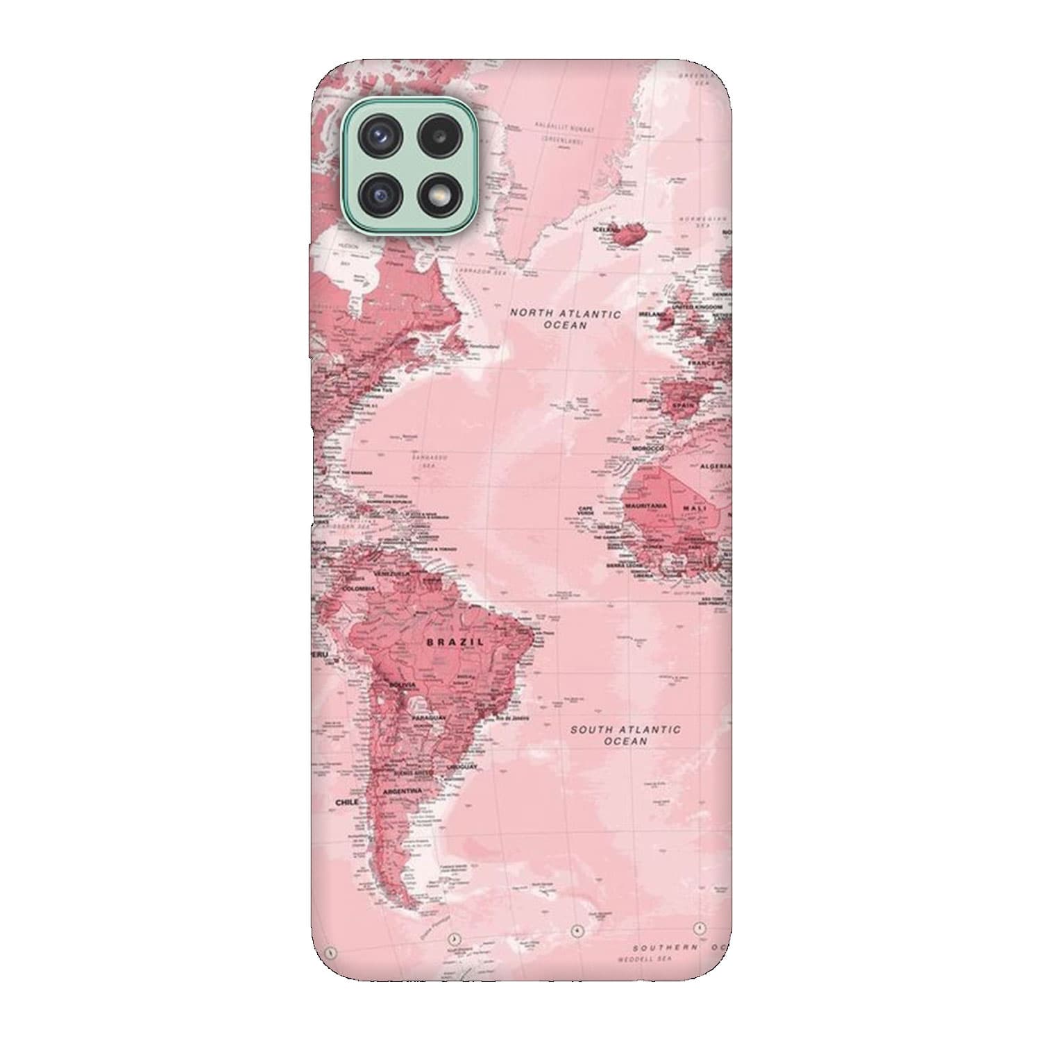 Samsung А22 5G кейс Розова карта