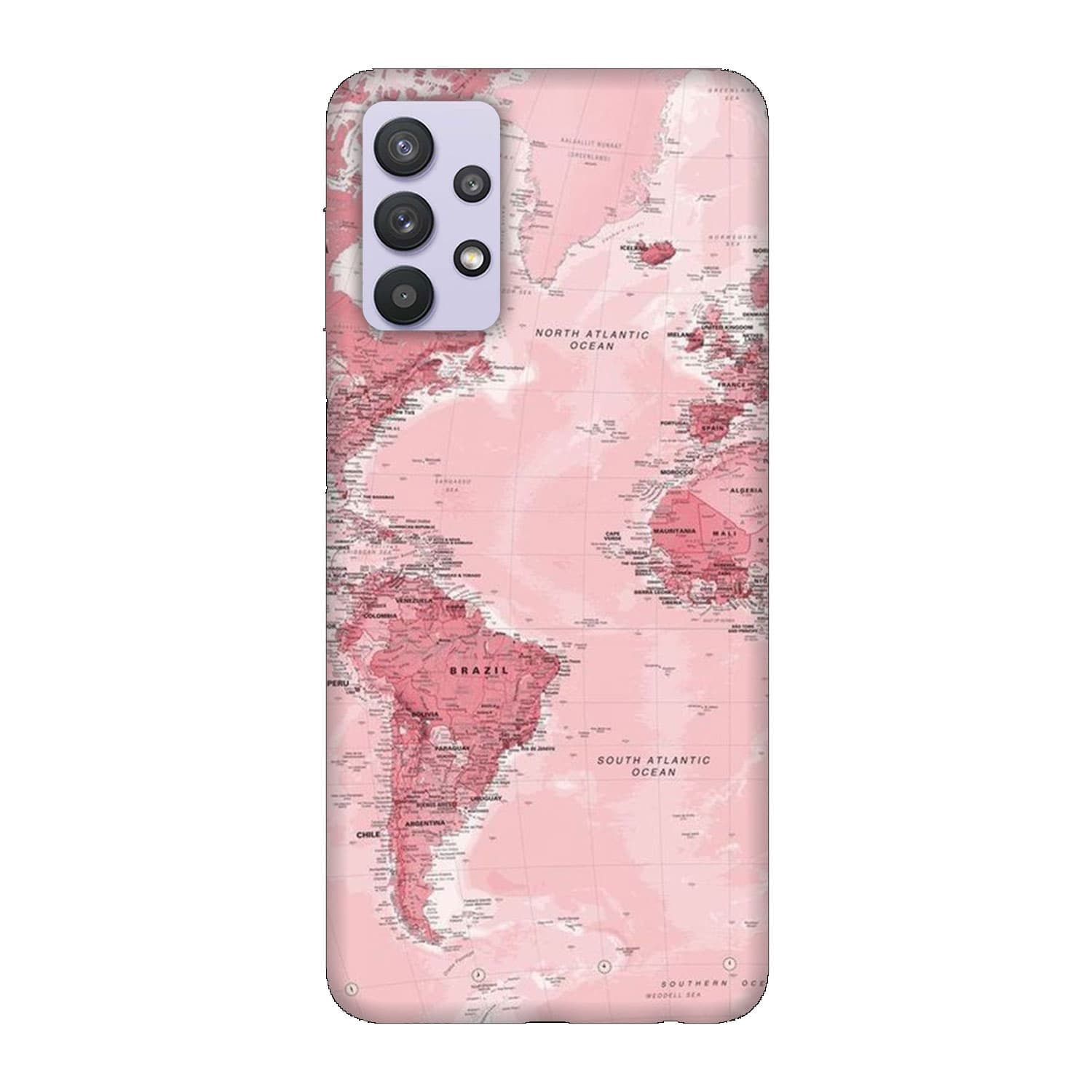 Samsung А32 5G кейс Розова карта