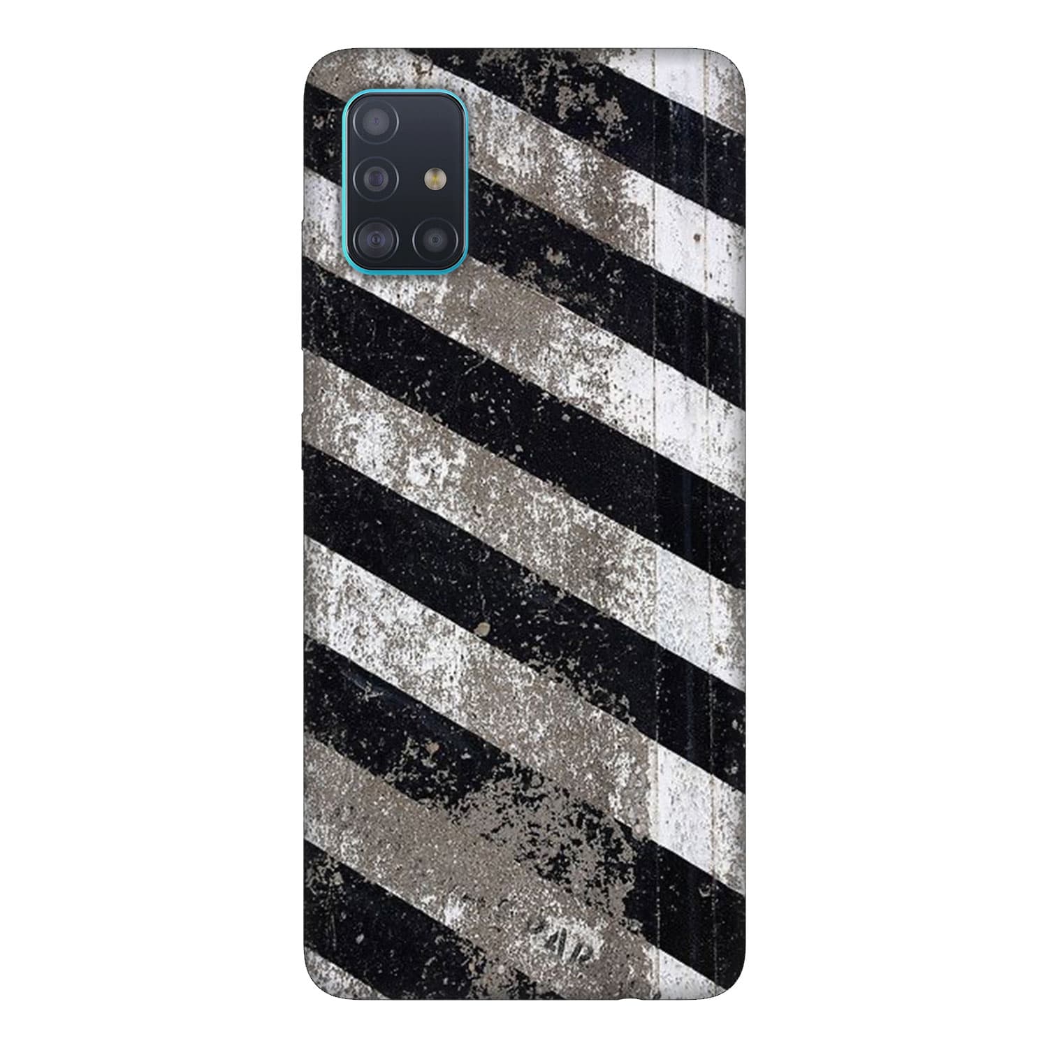 Samsung А51 кейс Черно и бяло