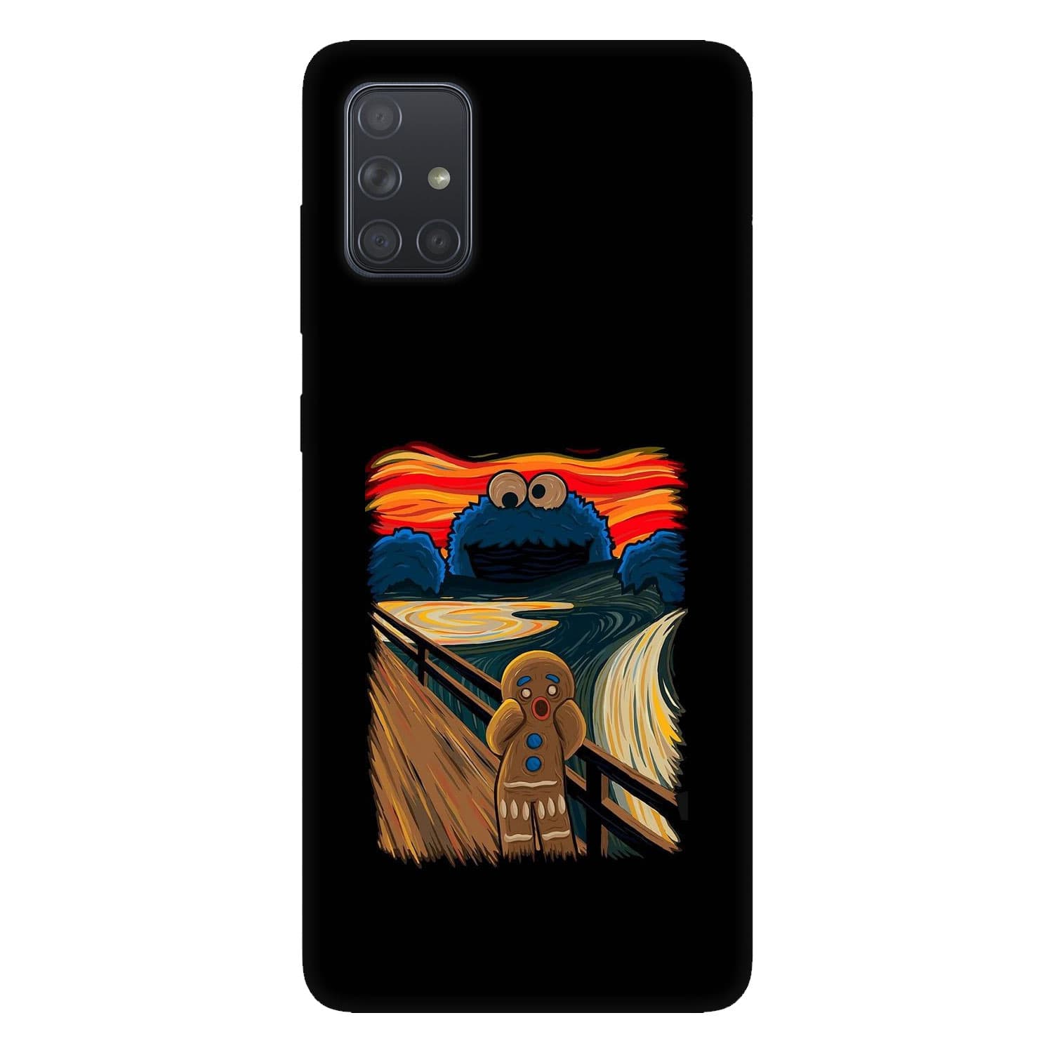 Samsung А71 кейс Бисквитки
