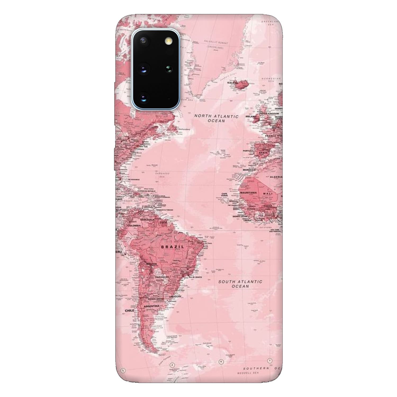 Samsung S20+ кейс Розова карта