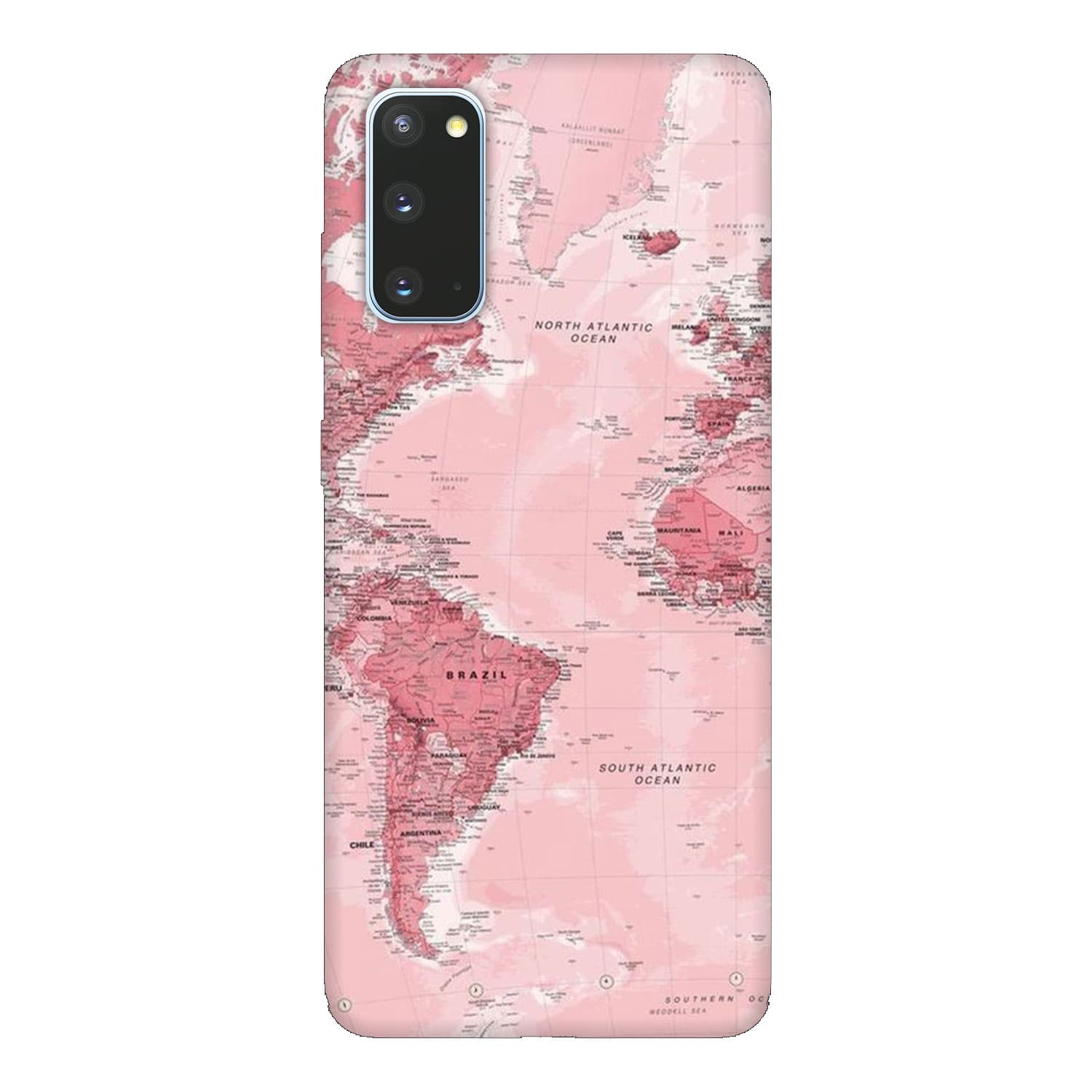 Samsung S20 кейс Розова карта
