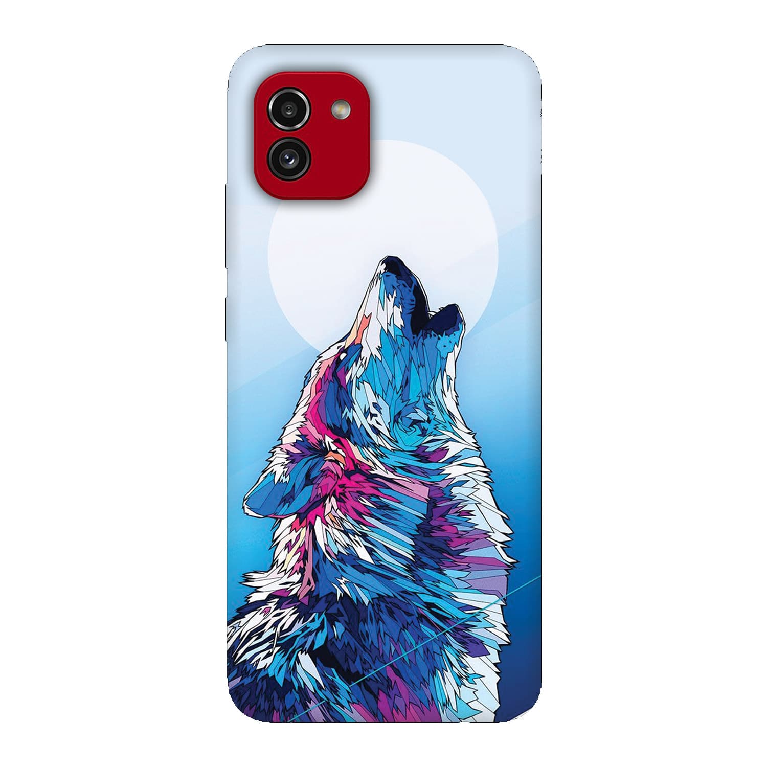 Samsung A03 кейс Вълк