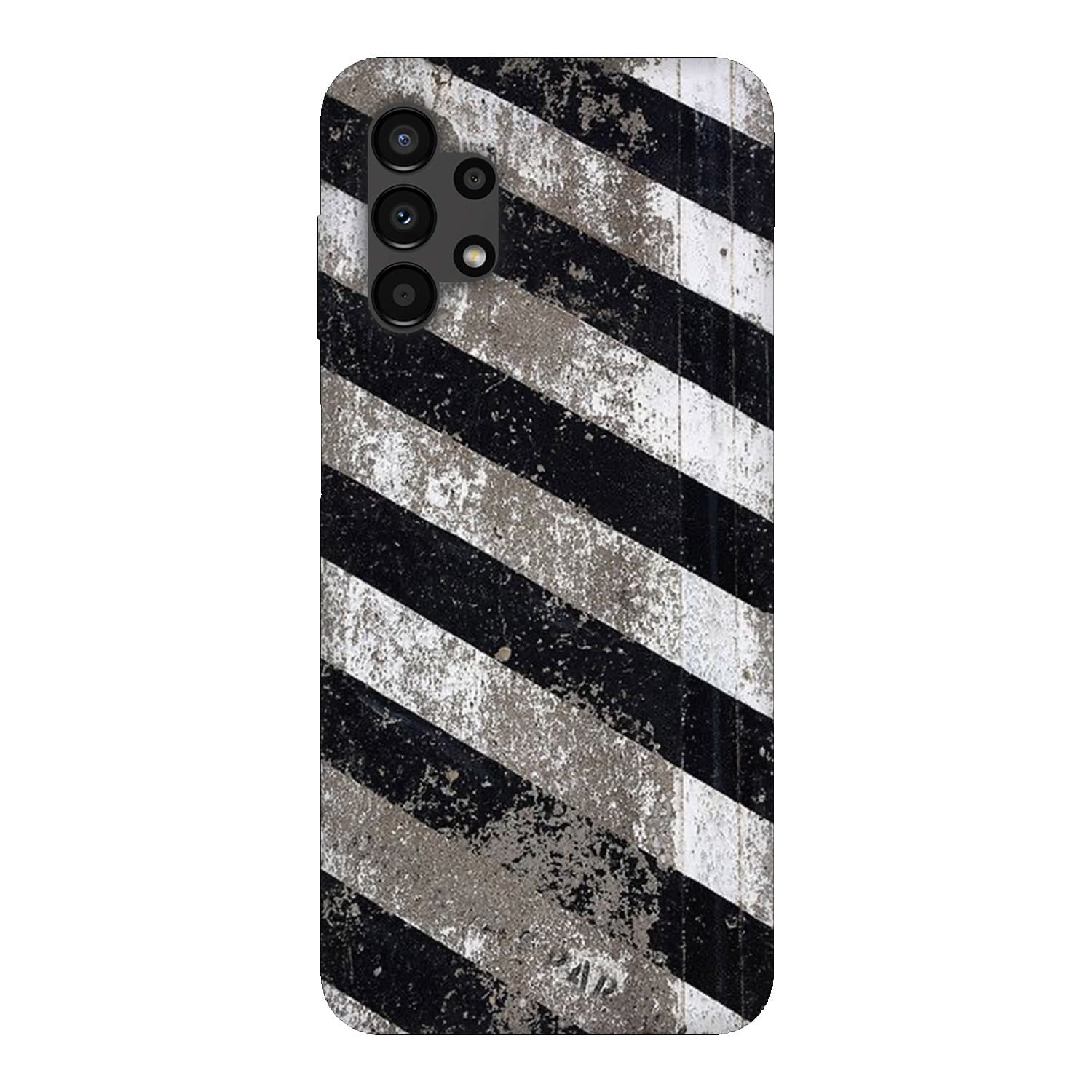 Samsung A13 кейс Черно и бяло