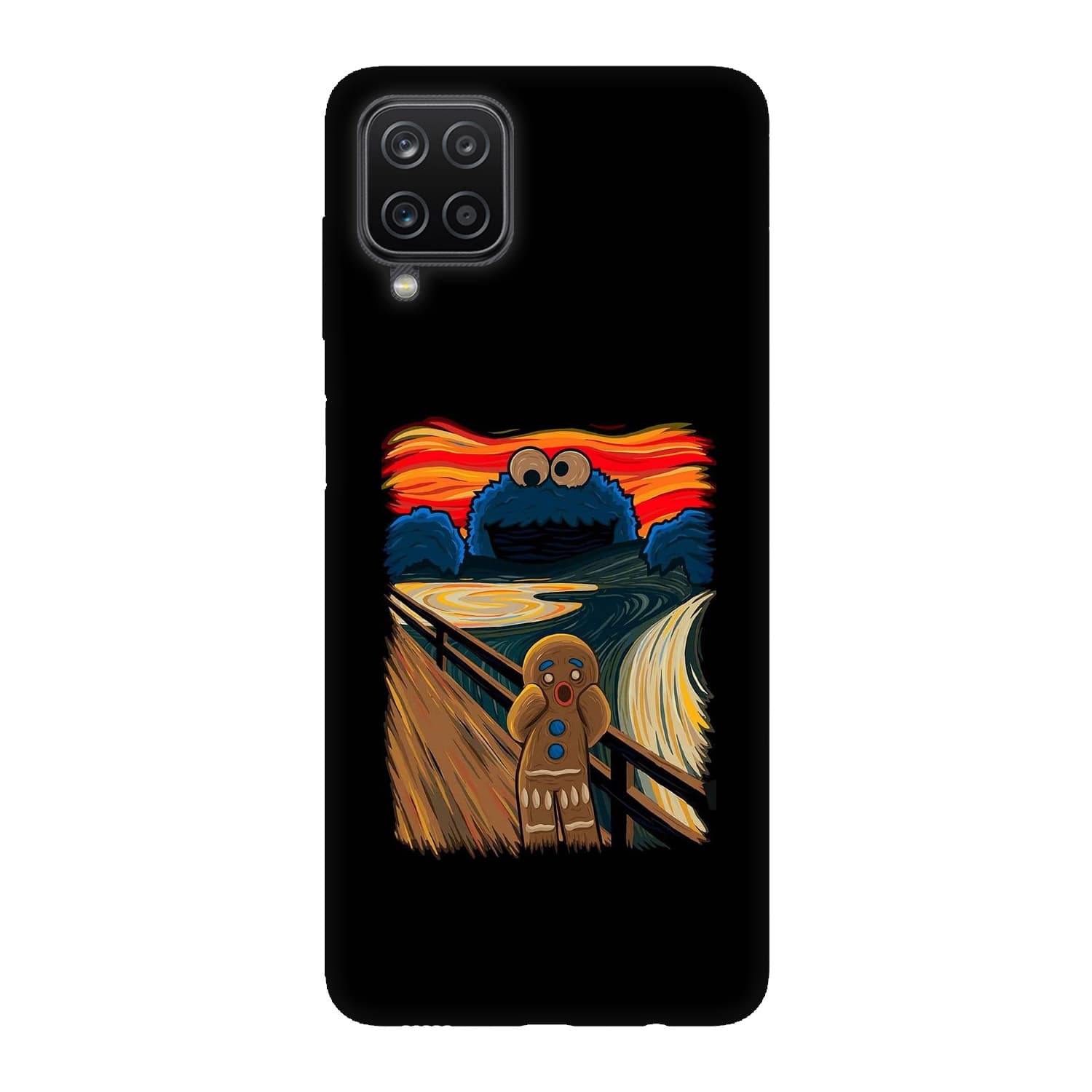 Samsung A12 кейс Бисквитки