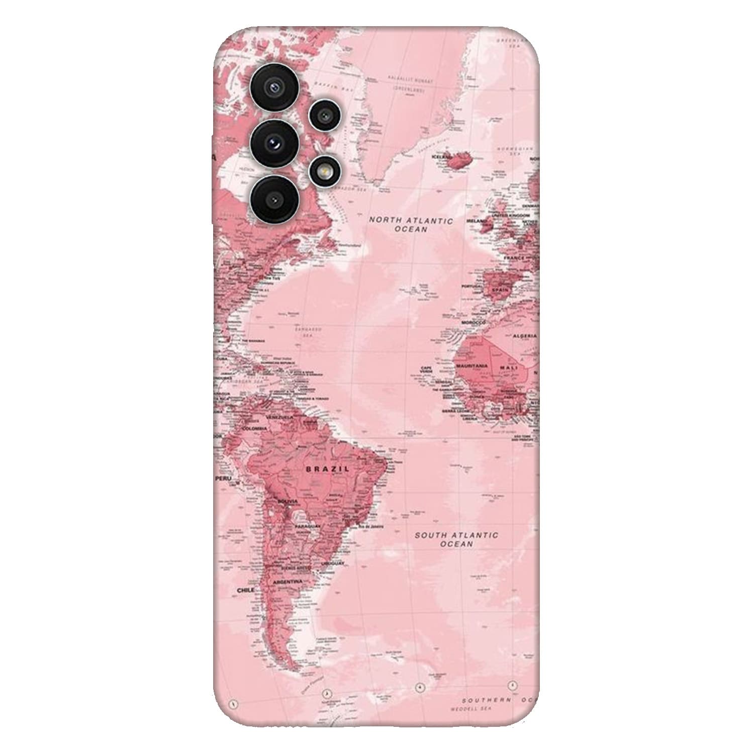 Samsung A23 кейс Розова карта