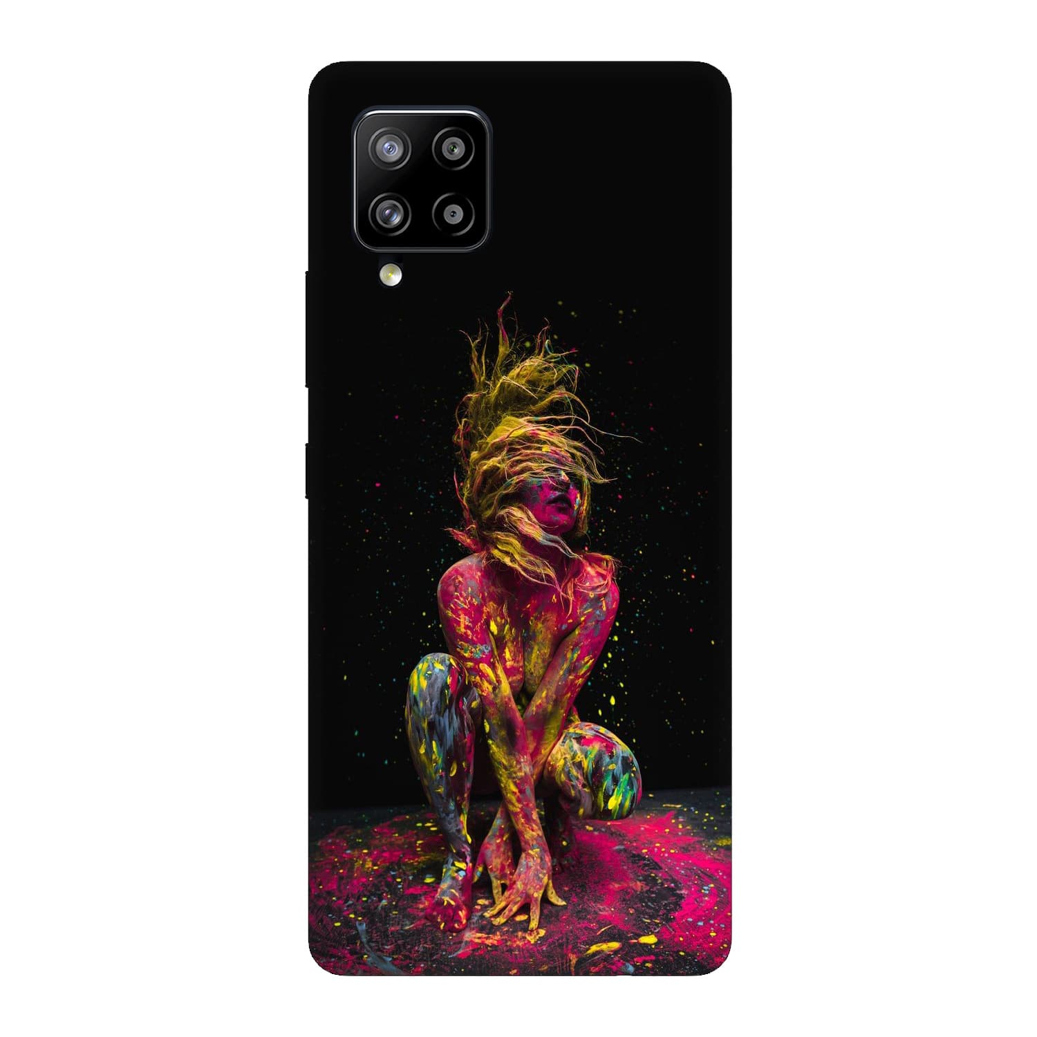 Samsung А42 кейс Момиче