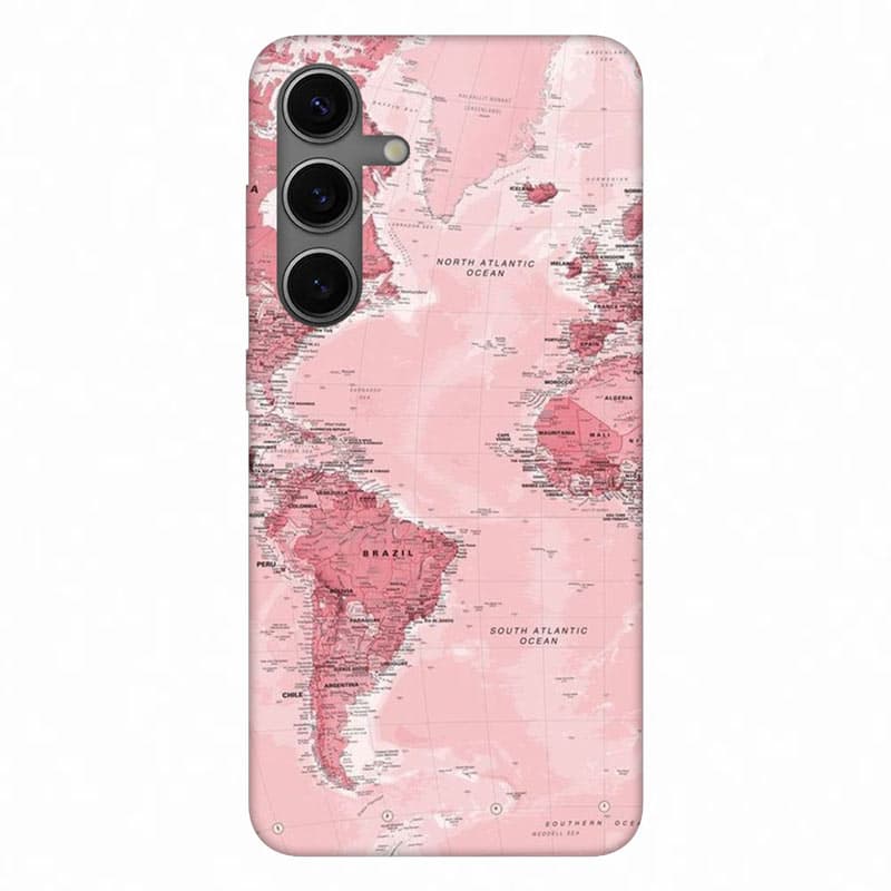 Samsung S24 кейс Розова карта
