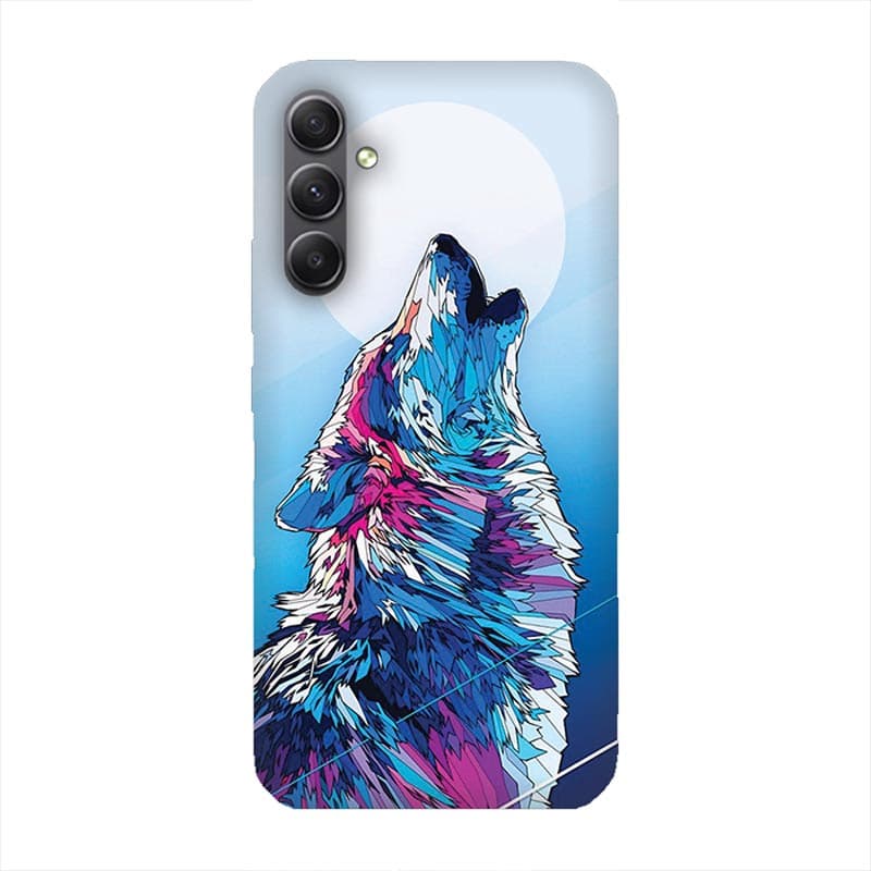 Samsung A34 кейс Вълк