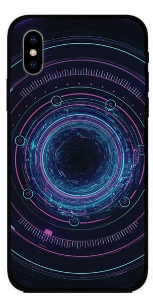 Калъфче за Xiaomi 251 сини кръгове калъфче