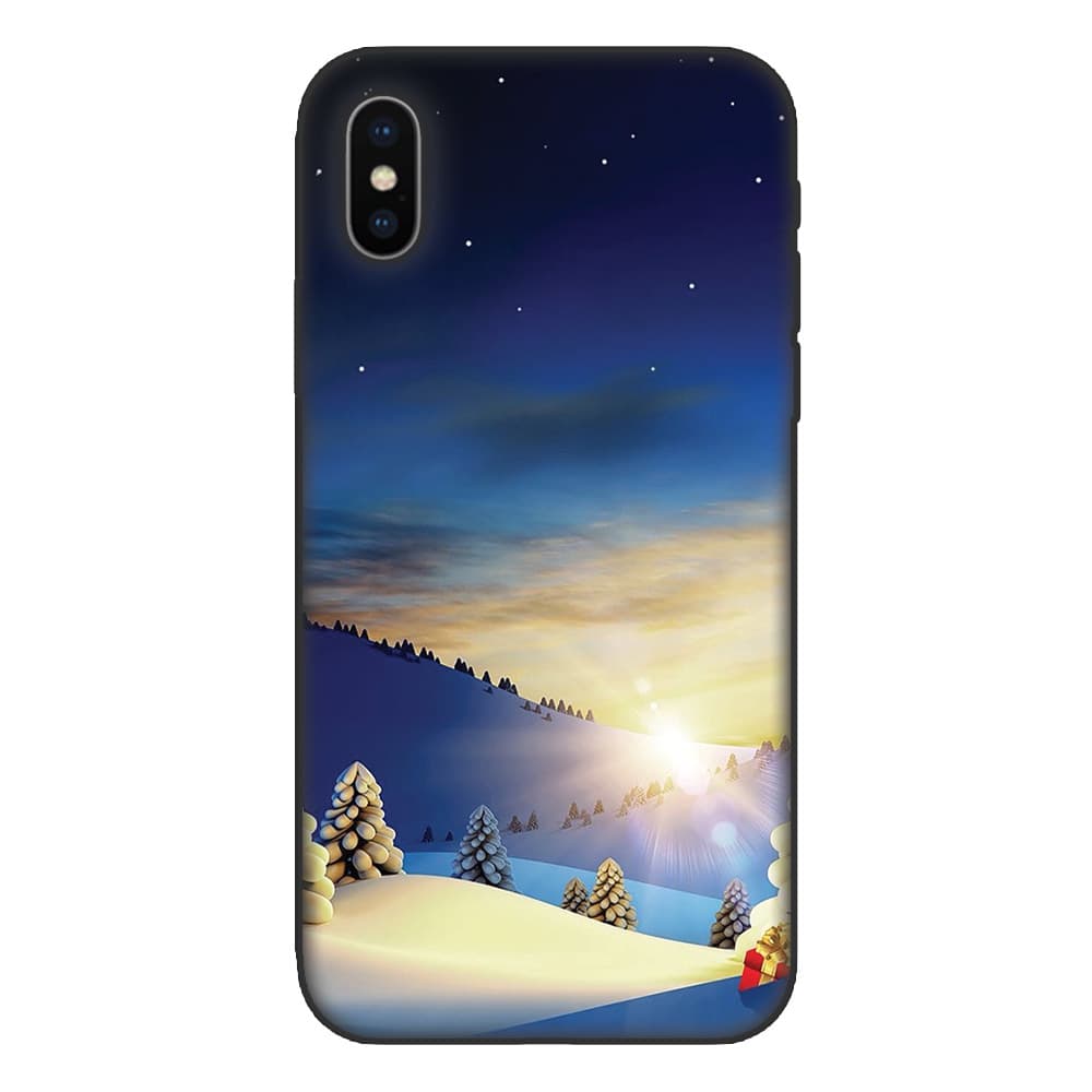 Кейс за Xiaomi 595 Коледен пейзаж калъфче