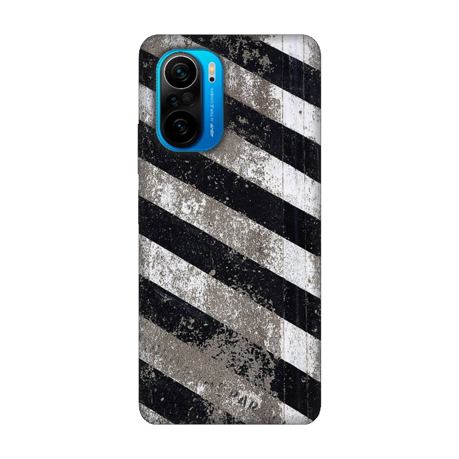 Xiaomi Poco F3 кейс Черно и бяло