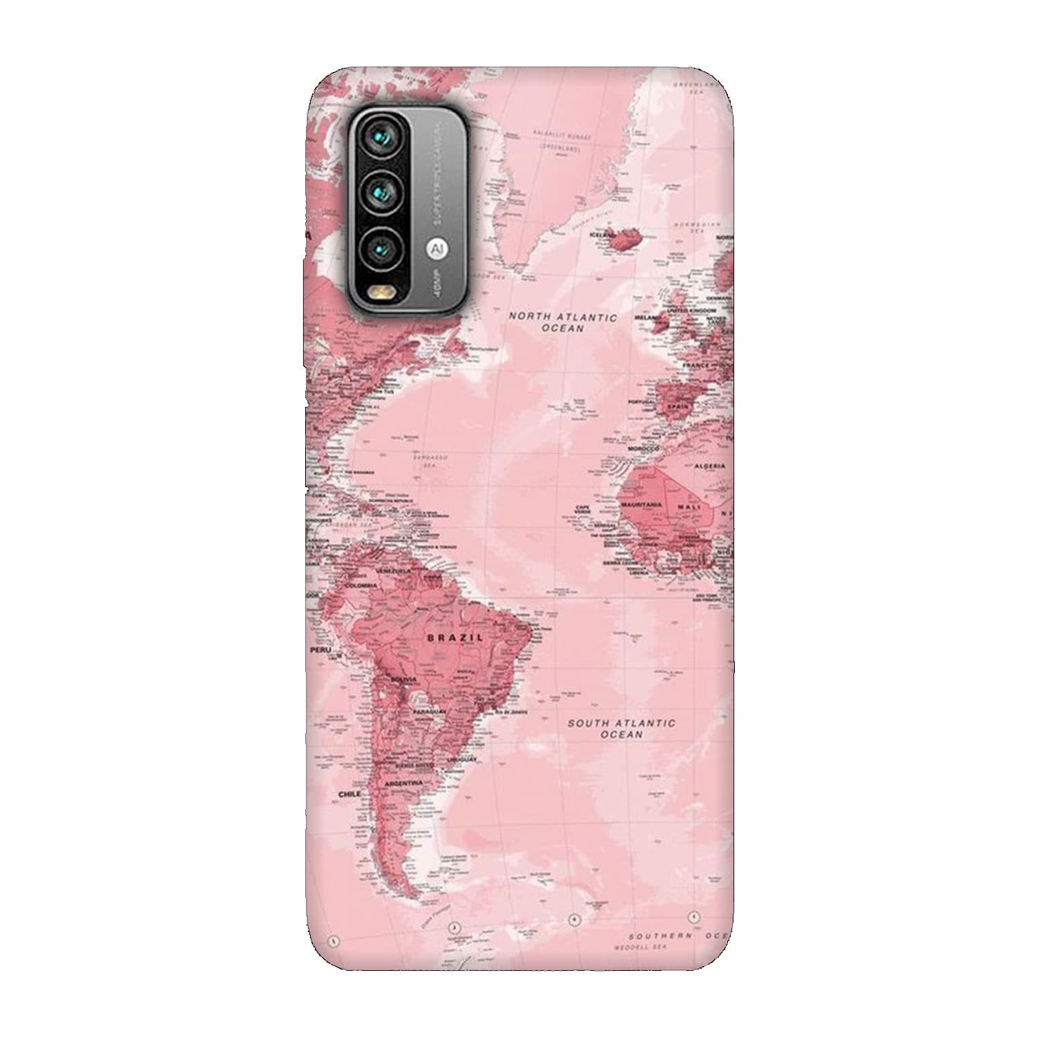 Кейс за Xiaomi Redmi 9 Power Розова карта