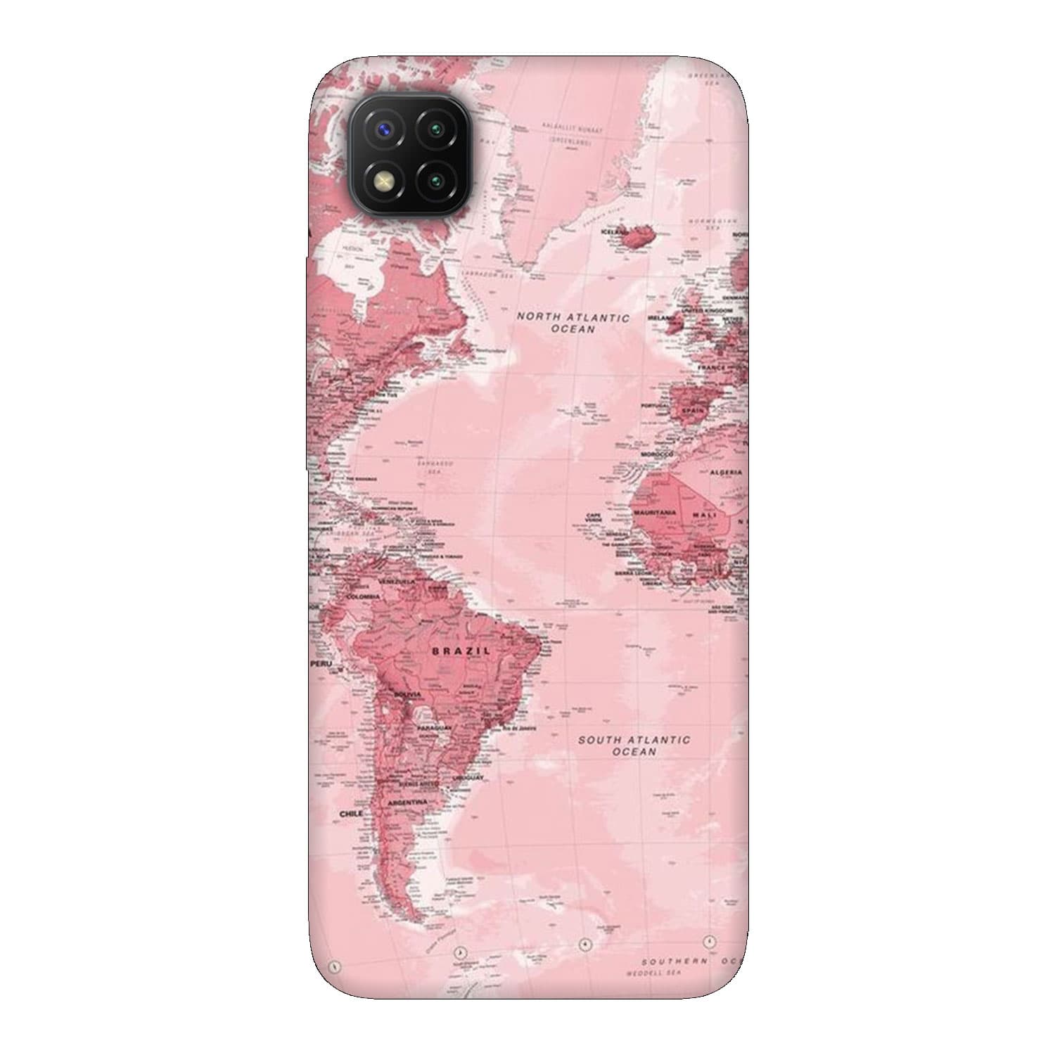 Xiaomi Poco C3 кейс Розова карта