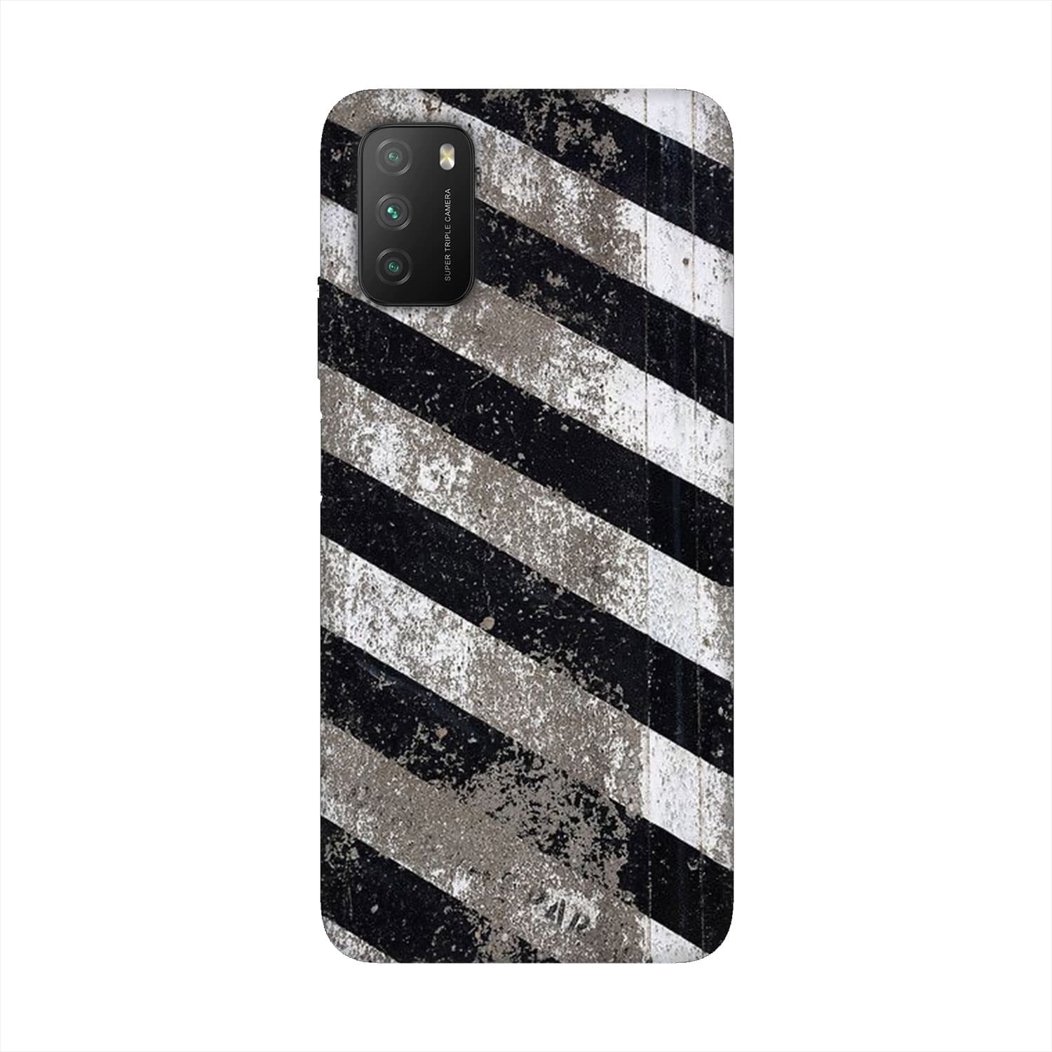 Xiaomi Poco M3 кейс Черно и бяло