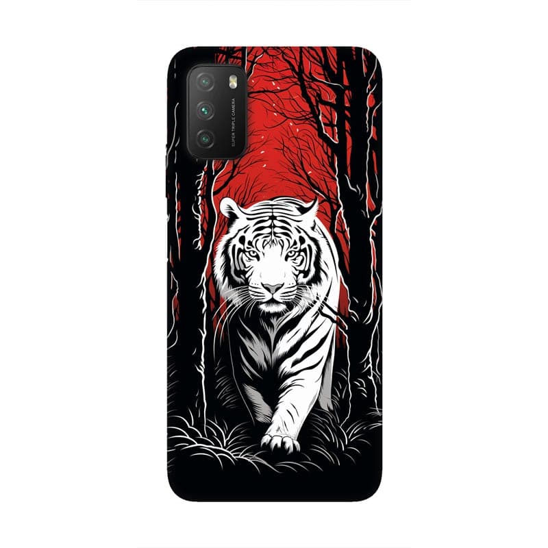 Xiaomi Poco M3 кейс Тигър