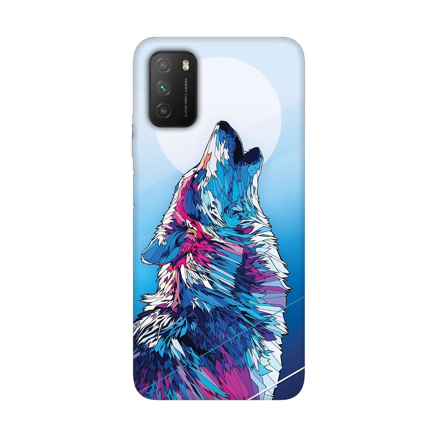Xiaomi Poco M3 кейс Вълк