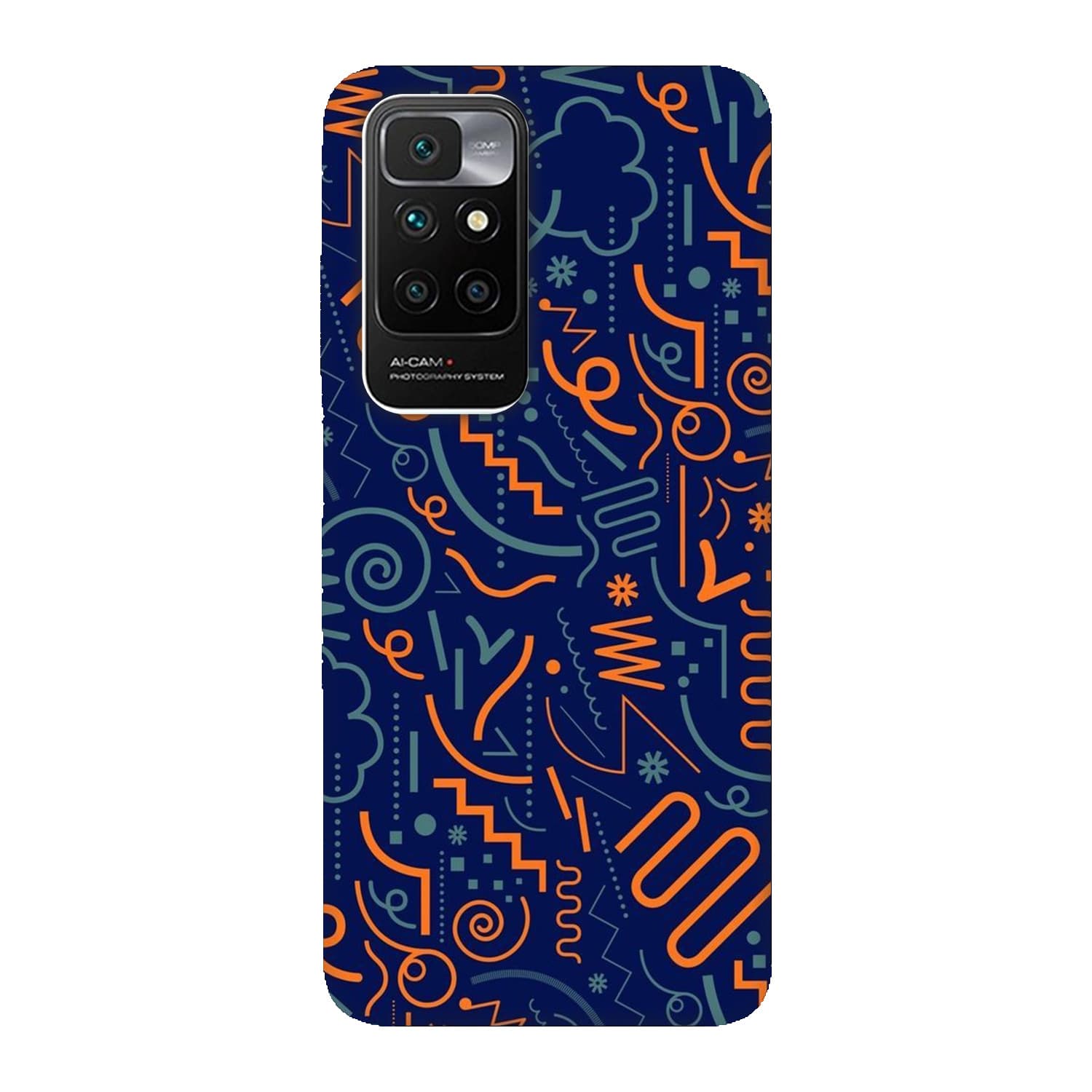 Xiaomi Redmi 10 кейс Чертички