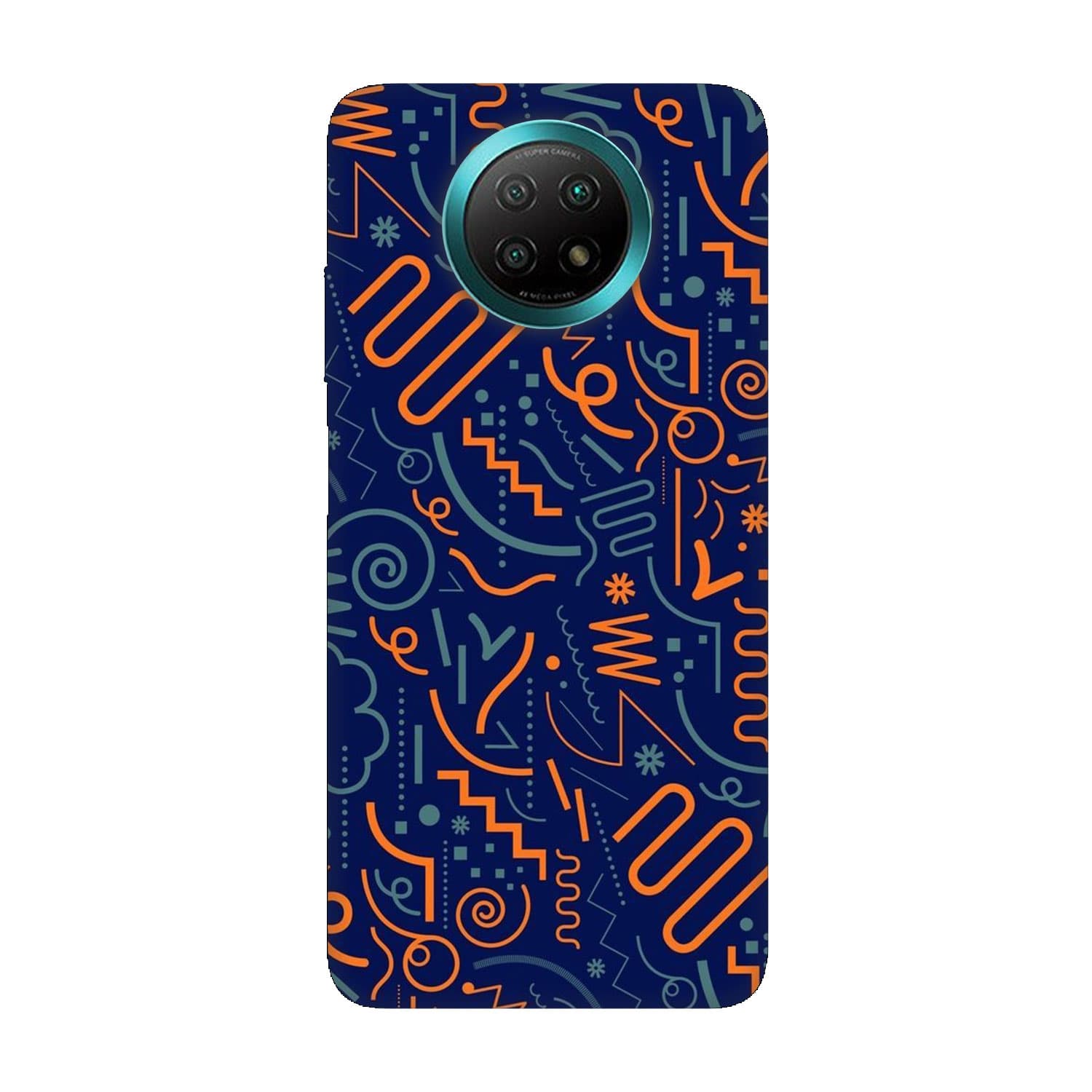 Xiaomi Redmi Note 9Т кейс Чертички