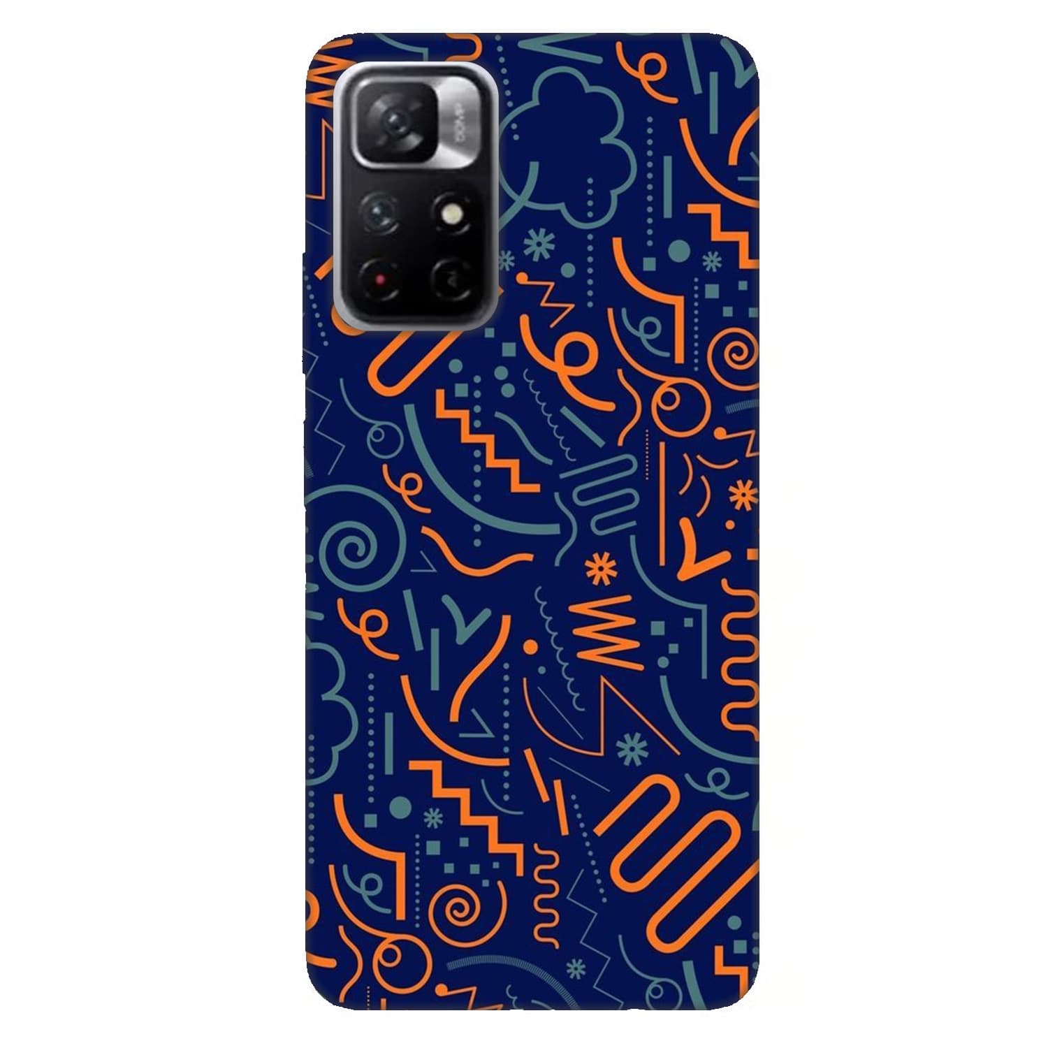 Xiaomi Redmi Note 11 кейс Чертички